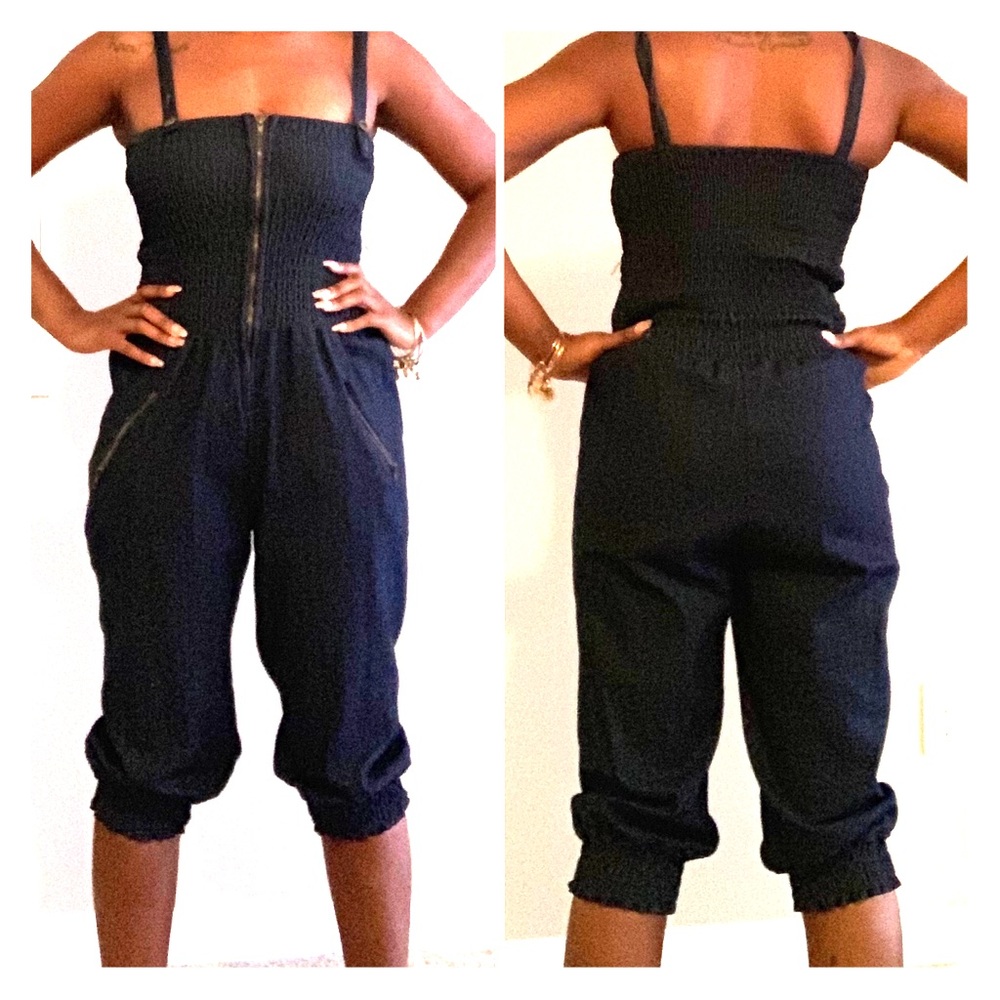 Denim Calf length Jumper